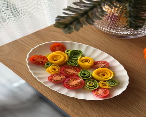 Fresh green healthy food salad